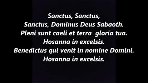 Sanctus - Een epische hymne die de mystieke schoonheid van het Latijnse gebed verenigt met een onheilspellende sfeer